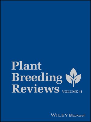 cover image of Plant Breeding Reviews, Volume 41